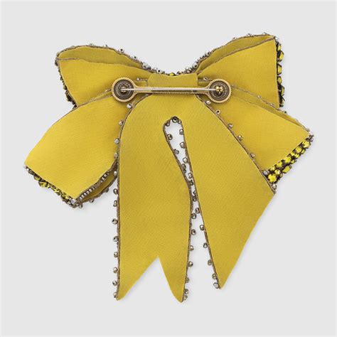 vintage gucci pin|gucci bow brooch.